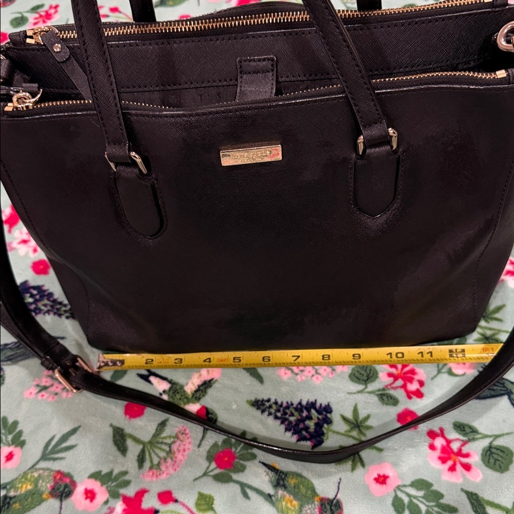 Michael Kors Black Leather Tote